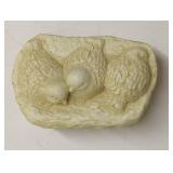 Two Bird Figurines and. Bird Trinket Box