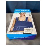 VELPEAU Arm Sling Shoulder Immobilizer - Can Be Used During Sleep - Rotator Cuff Support Brace - Adjustable Medical Sling for Broken & Fractured Bones, Dislocation, Sprains, Strains & Tears (Large)