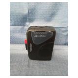 BRYON STATICS CASSETTE PLAYER BLACK ( ITEM #: KCS-315)