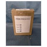 BRYON STATICS CASSETTE PLAYER BLACK ( ITEM #: KCS-315)