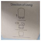 COOSA GLASS ESSENTIALS HOOD LIGHY, BPA FREE