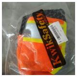 KWIK SAFETY , REFLECTIVE JACKET W/ EAR PLUGS, SIZE XS