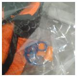 KWIK SAFETY , REFLECTIVE JACKET W/ EAR PLUGS, SIZE XS