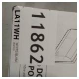 Broan Decorative Wired Door Chime, 8-1/8"w x 5-1/2"h x 2-3/8"d, in White