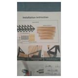 AZAMINE FLOATING SHELVES WALL M8UNTED SET OF 3 RYSTIC WALL SHELVES. NATURAL WOOD