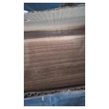 AZAMINE FLOATING SHELVES WALL M8UNTED SET OF 3 RYSTIC WALL SHELVES. NATURAL WOOD