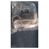 AMAZON BASIC ADJUSTABLE WALL BRACKET NICKEL 2/ 2-PACK