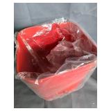 MDESIGN DECORATIVE METAL SQUARE SMALL TRASH CAN