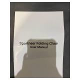 SPORTNEER FOLDING CHAIR