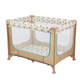 Dream On Me Zodiak Portable Play Yard, Coffee/Blue