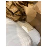 OEKO-TEXO STANDARD 100 SET OF 2 WHITE PILLOWS