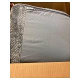 FURHAVEN LUXE LOUNGER PET BED LIGHT GREY FOR SMALL TO MEDIUM DOGS