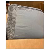FURHAVEN LUXE LOUNGER PET BED LIGHT GREY FOR SMALL TO MEDIUM DOGS