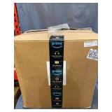 FURHAVEN LUXE LOUNGER PET BED LIGHT GREY FOR SMALL TO MEDIUM DOGS