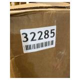 FurHaven Pet Dog Bed Deluxe Cooling Gel Memory Foam Orthopedic Faux Fur & Suede L-Shaped Lounge Pet Bed for Dogs & Cats, Stone Gray, Jumbo