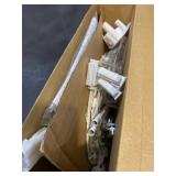 HOLIDAY TIME LIGHT UP LED MULTICOLOR SPIRAL TREES SET OF 2