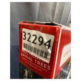 HOLIDAY TIME LIGHT UP LED MULTICOLOR SPIRAL TREES SET OF 2