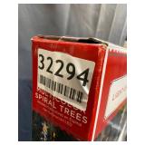 HOLIDAY TIME LIGHT UP LED MULTICOLOR SPIRAL TREES SET OF 2