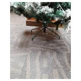 7 FT FLOCKED CHRISTMAS TREE