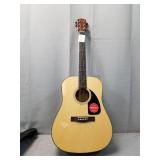 Fender CD-60 Dreadnaught Acoustic Guitar (V3) - With Case - Natural - Walnut Fingerboard