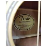 Fender CD-60 Dreadnaught Acoustic Guitar (V3) - With Case - Natural - Walnut Fingerboard