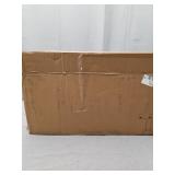 Modern Farmhouse 6-light Glass Chandelier Faux Wood Islands Bar Lights - Brown - L27.5" x W11"x H 71.5"- Retail:$284.99