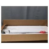 Modern Farmhouse 6-light Glass Chandelier Faux Wood Islands Bar Lights - Brown - L27.5" x W11"x H 71.5"- Retail:$284.99