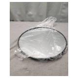 Beauty4U 20" Wall Circle Mirror Large Round Black Farmhouse Circular Mirror for Wall Decor Big Bathroom Make Up Vanity Mirror Entryway Mirror