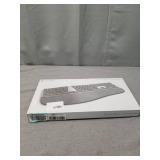 Microsoft - 3RA-00022 Ergonomic Full-size Wireless Surface Keyboard - Silver
