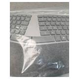 Microsoft - 3RA-00022 Ergonomic Full-size Wireless Surface Keyboard - Silver
