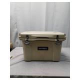 Snowball Coolers, Rotomolded Insulation Ice Chest for Camping, Fishing, Hunting, BBQs & Outdoor Activities, Tan, 53QT(50L)