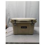 Snowball Coolers, Rotomolded Insulation Ice Chest for Camping, Fishing, Hunting, BBQs & Outdoor Activities, Tan, 53QT(50L)