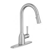 Moen 87233 Adler 1.5 GPM Single Hole Pull Down Kitchen Faucet