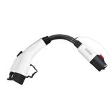 Lectron - Tesla to J1772 EV Adapter Charger for J1772 Electric Vehicle - White