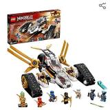 LEGO NINJAGO Legacy Ultra Sonic Raider 71739 Building Kit with a Motorcycle, Plane and Collectible Minifigures; New 2021 (725 Pieces)
