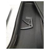 Enya Concert Ukulele Nova U 23ââ Carbon Fiber Travel Ukulele with Beginner Kit includes online lessons, case, strap, capo and strings (Black)