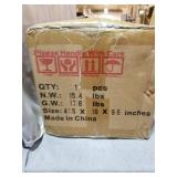 VINLUZ Farmhouse Chandeliers Rectangle Black 5 Light Dining Room Lighting Fixtures Hanging, Kitchen Island Cage Pendant Lights Contemporary Modern Ceiling Light with Glass Shade Adjustable Rods