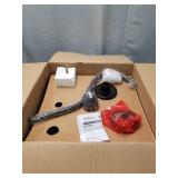 17in. Satin Black Outdoor Gooseneck Barn Light Fixture with 22in. Long Extension Arm - Wall Sconce Farmhouse, Vintage, Antique Style - UL Listed - 9W 900lm A19 LED Bulb (5000K Cool White)