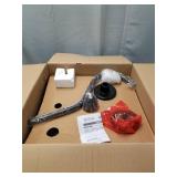 17in. Satin Black Outdoor Gooseneck Barn Light Fixture with 22in. Long Extension Arm - Wall Sconce Farmhouse, Vintage, Antique Style - UL Listed - 9W 900lm A19 LED Bulb (5000K Cool White)