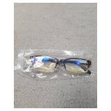 Computer Glasses 1 Pair UV Protection, Anti Blue Rays, Anti Glare and Scratch Resistant Computer Reading Glasses