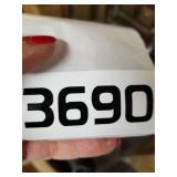 3 TIER GLASS END TABLE