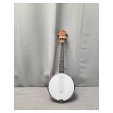 Kmise 4 String Banjo Ukulele Uke Concert 23 Inch Size Sapele With Bag