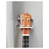 Kmise 4 String Banjo Ukulele Uke Concert 23 Inch Size Sapele With Bag