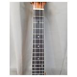 Kmise 4 String Banjo Ukulele Uke Concert 23 Inch Size Sapele With Bag