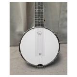 Kmise 4 String Banjo Ukulele Uke Concert 23 Inch Size Sapele With Bag
