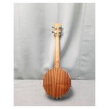 Kmise 4 String Banjo Ukulele Uke Concert 23 Inch Size Sapele With Bag