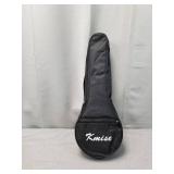 Kmise 4 String Banjo Ukulele Uke Concert 23 Inch Size Sapele With Bag
