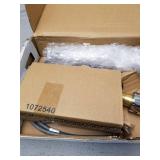 KOHLER Forte Polished Chrome 1-Handle High-Arc Kitchen Faucet with Side Spray