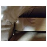 Rev-A-Shelf 4Wls882-38-570 Wood Classic 38" Diameter Half Moon Shaped Two Shelf - Natural Damage See Pictures