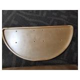 Rev-A-Shelf 4Wls882-38-570 Wood Classic 38" Diameter Half Moon Shaped Two Shelf - Natural Damage See Pictures